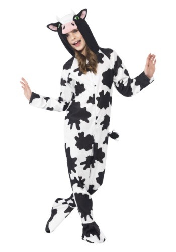 Disfraz de vaca para niños