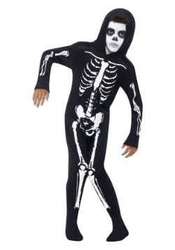 Disfraz de mono esqueleto infantil