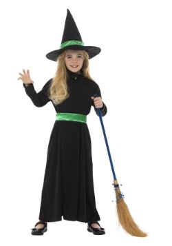 Disfraz de bruja básica para niña