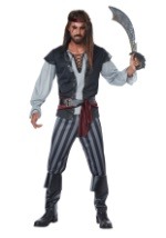Disfraz de pirata Scallywag para hombre
