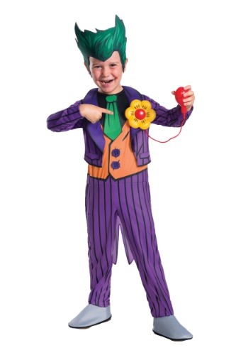 Disfraz Deluxe Joker para niño pequeño