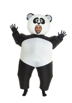 Disfraz inflable de panda para adulto