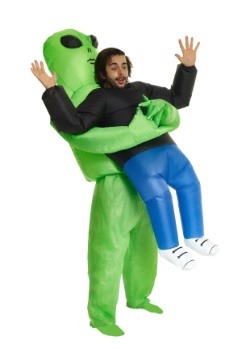 Disfraz de inflable alienígena Pick Me Up de adulto