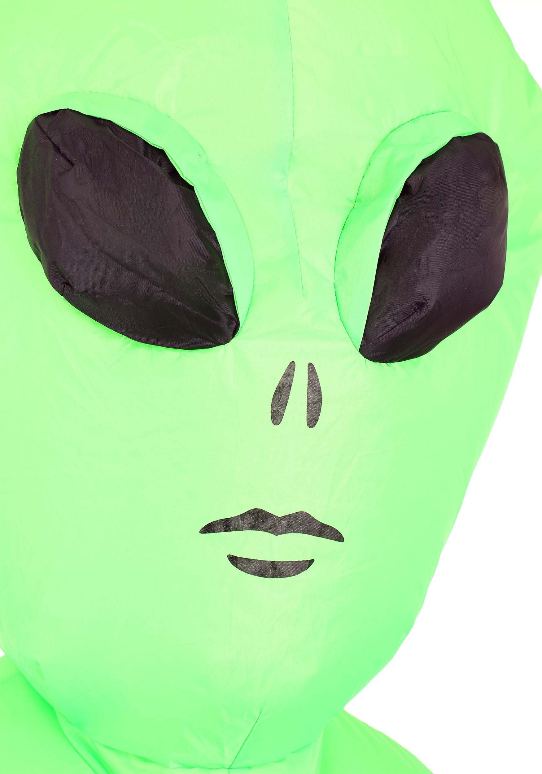 Disfraz hinchable de alien para adulto
