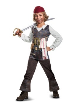 Disfraz clásico del Capitán Jack Sparrow para niño