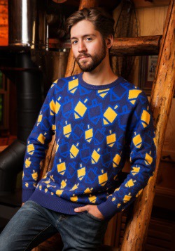 Jersey de vacaciones Hanukkah Dreidel