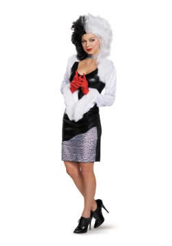 Disfraz de Sassy Cruella para mujer