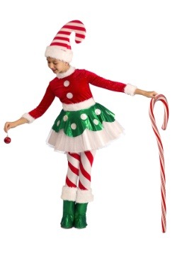 Toddler Candy Cane Elf Princess