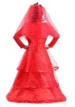 Vestido de novia rojo gótico infantil Volver