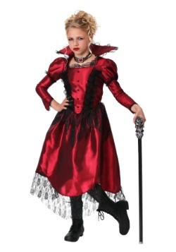 Disfraz clásico de vampiro para niñas
