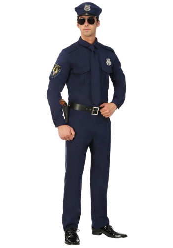 Disfraz de policía para hombre Plus
