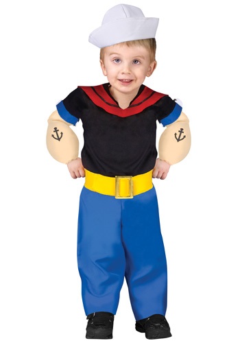 Disfraz de Popeye para niños pequeños