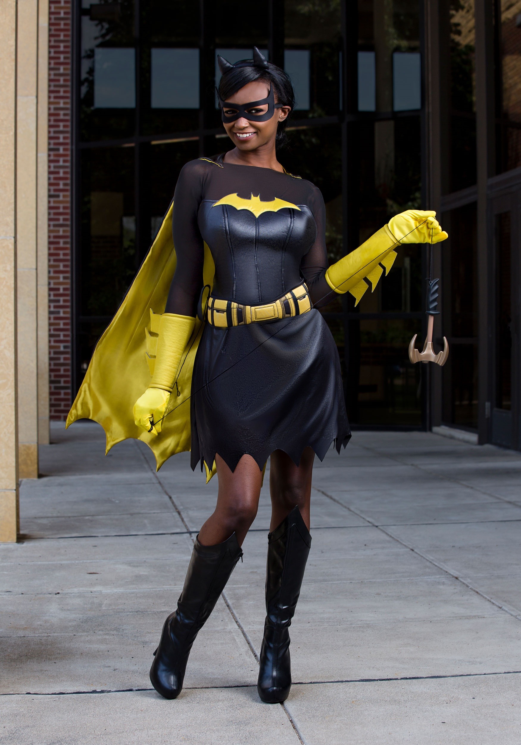 Disfraz de lujo para mujer de Batgirl de DC