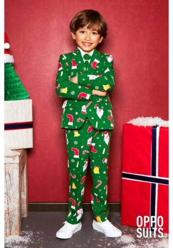 Opposuit de jefe Santa para niño