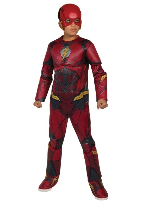 Disfraz de Flash deluxe de la Liga de la Justicia para niño