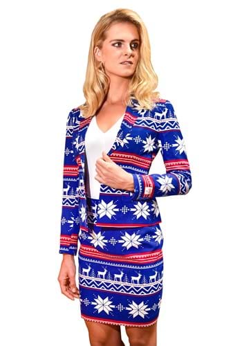 OppoSuit de suéter navideño para mujer