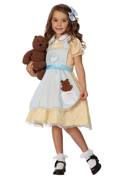 Disfraz de Goldilocks para niñas pequeñas