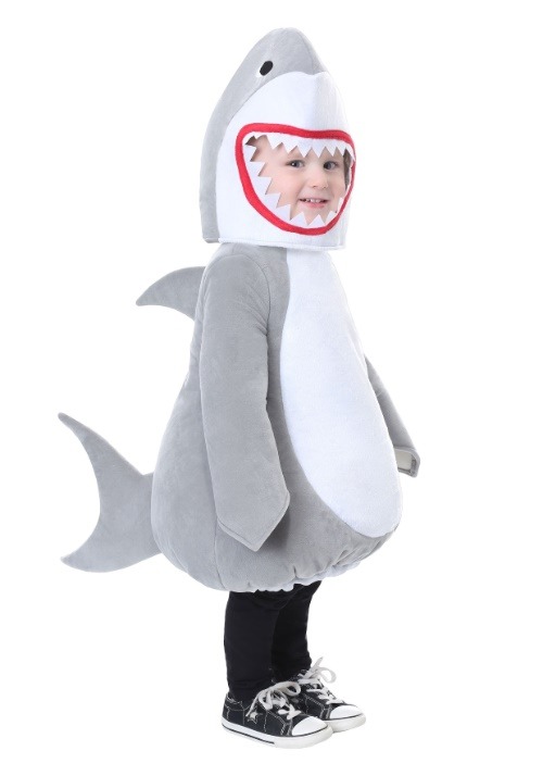 Disfraz de tiburón con burbujas para bebé/niño pequeño