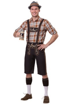 Disfraz de camarero Oktoberfest talla grande para hombre