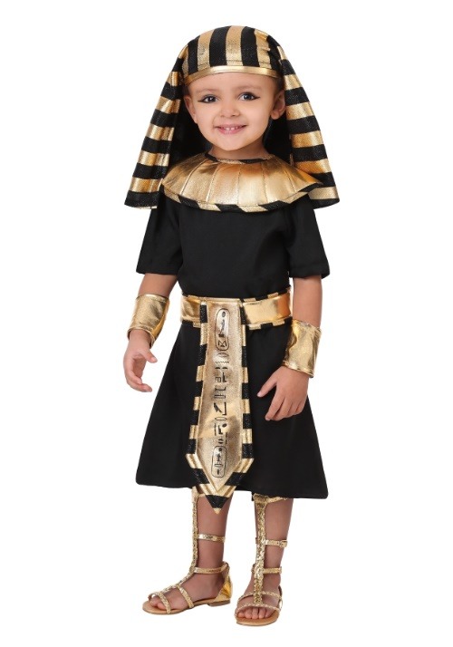 Disfraz de faraón egipcio para niños pequeños