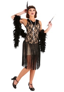Disfraz de Speakeasy Flapper Plus Size para mujer