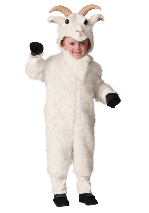 Disfraz de cabra de montaña para niños pequeños