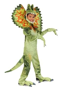 Disfraz de Dilophosaurus del niño