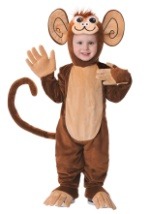 Disfraz de mono peludo para niños pequeños