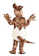 Infant Tiny Triceratops Costume Alt 1