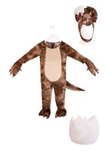 Infant Tiny Triceratops Costume Alt 2