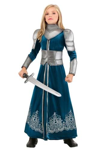 Disfraz de guerrero medieval para niñas