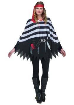 Disfraz de poncho pirata