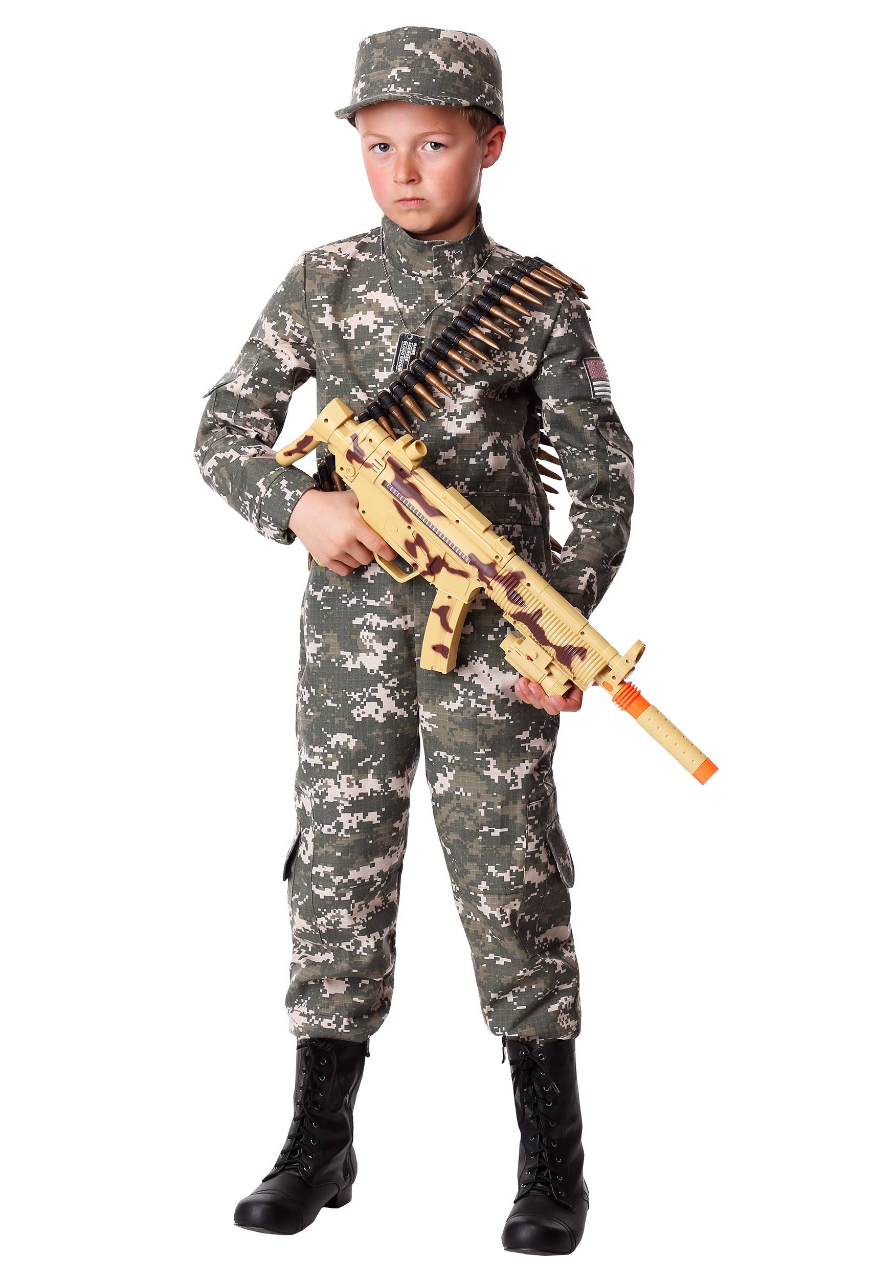 Disfraz de Militar Killer para niño - Disfraces No solo fiesta