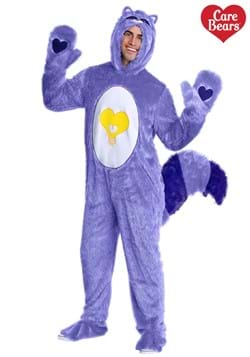 Disfraz de mapache brillante corazón para adultos Bears & Co