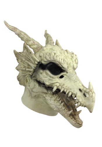 Máscara de esqueleto de dragón para adulto