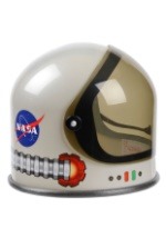 Casco de astronauta para niños de plata2
