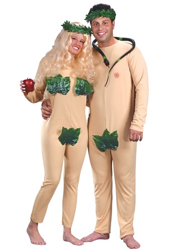 Disfraz de Adán y Eva