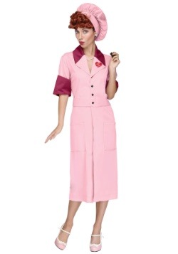 I Love Lucy Womens Candy Factory Disfraz