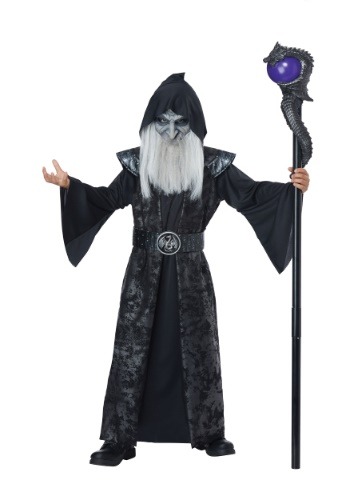 Disfraz de mago oscuro para niño