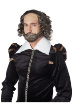 Juego de barba y peluca de Shakespeare