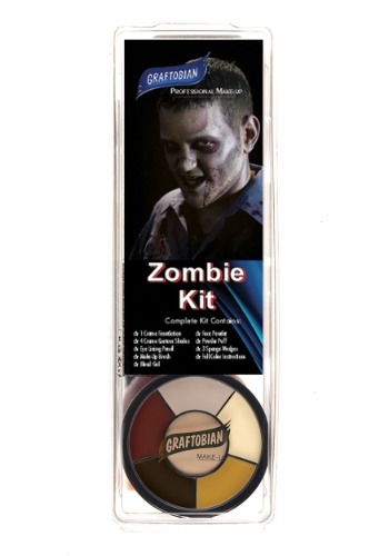 Kit de maquillaje Deluxe Zombie