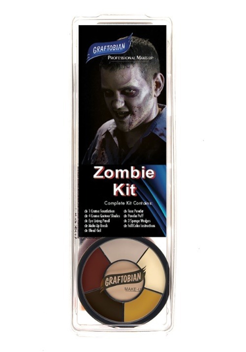 Kit de maquillaje Deluxe Zombie