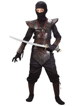 Disfraz de Ninja de cuero para niños