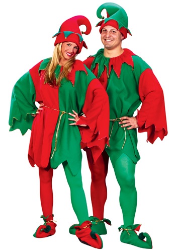 Disfraz de Elfa Navidad Adulto