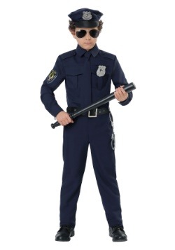 Disfraz de policía para niños pequeños