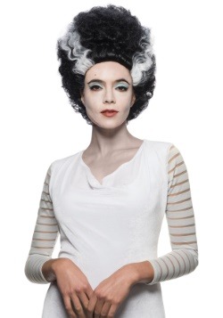 La novia de Frankenstein peluca niño / adulto