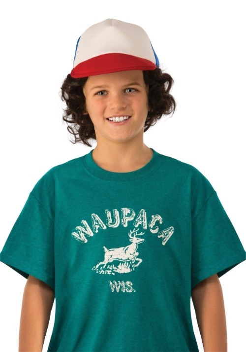 Camisa de Dustin Waupaca de Stranger Things para niños