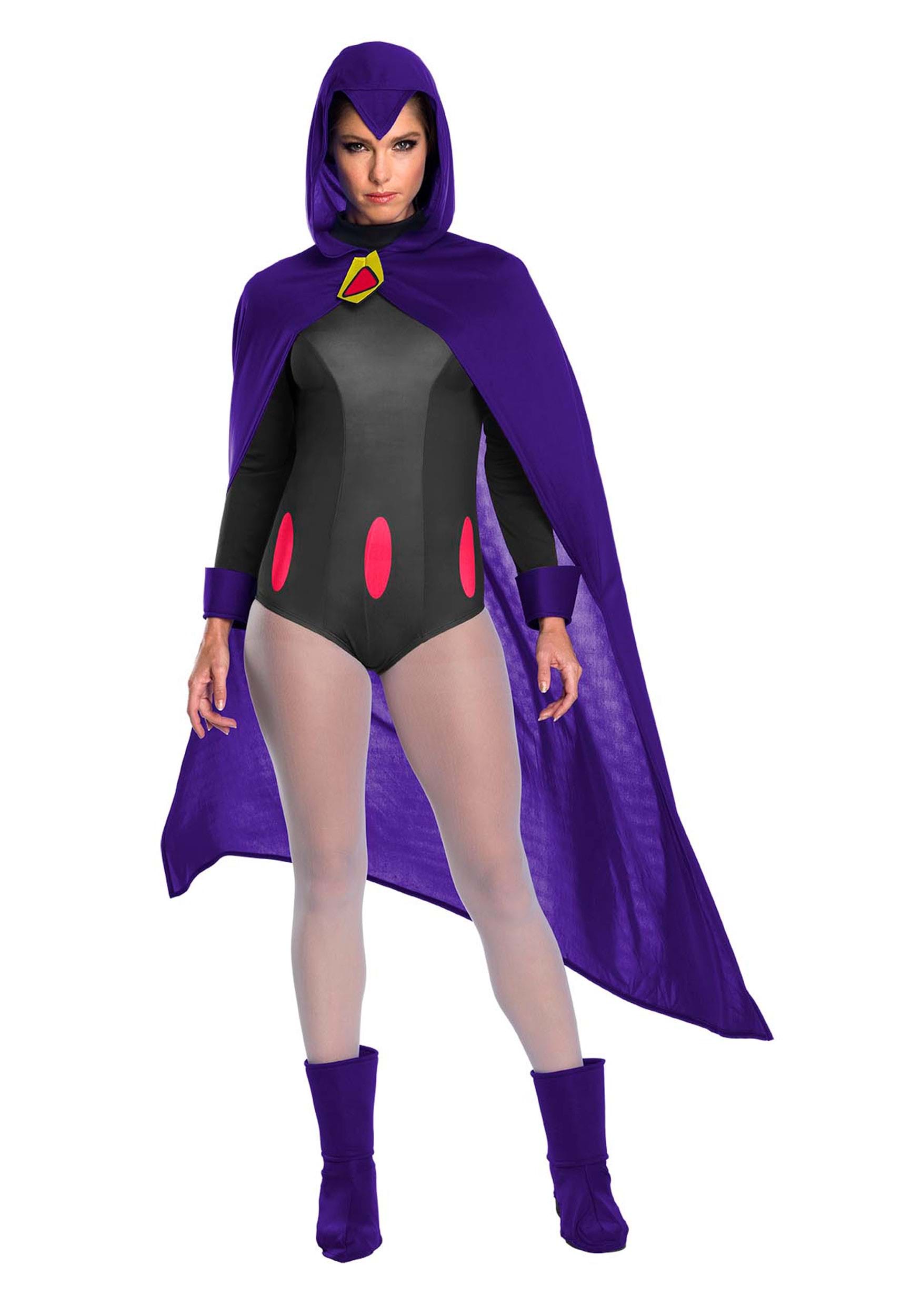 llegar lucha De ninguna manera Disfraz para mujer Teen Titans Raven