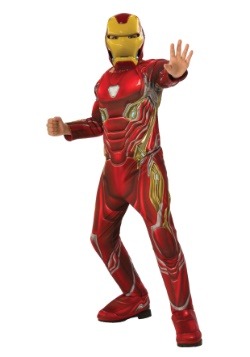 Traje de Iron Man de Infinity War de Child Marvel Infinity