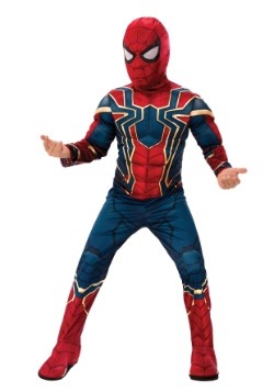 Disfraz de Marvel Infinity War Deluxe Iron Spider para niños